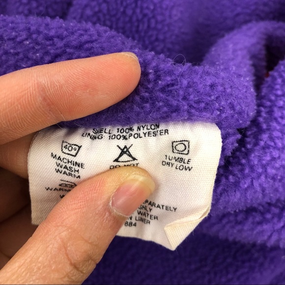 Vintage 80s Patagonia Fleece Lined Bomber Jacket - Picture 15 of 16